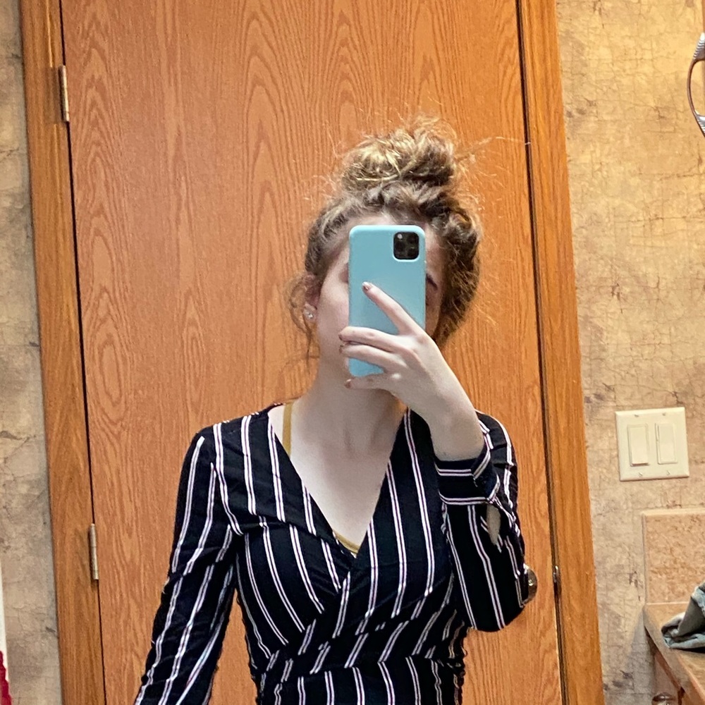 5 for 20! Striped crop top